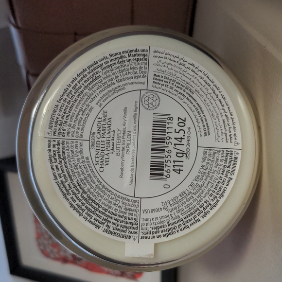 B&BW Butterfly 3-wick Candle - Picture 3 of 3